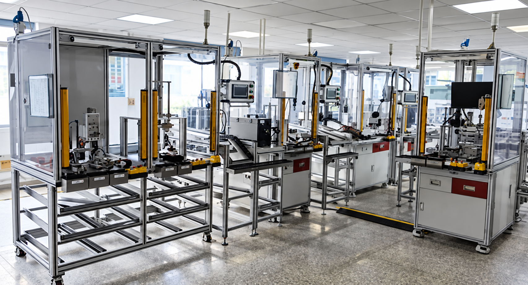 ESCL 半自动生产线 / Semi-automated ESCL production line
